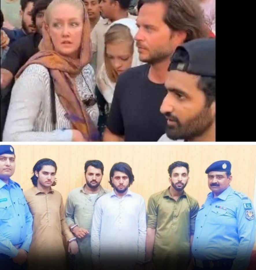 Islamabad police arrests four suspects harassing foreign tourists