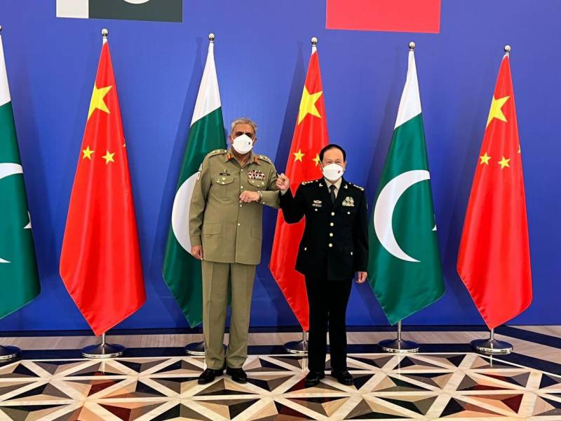 China’s defense minister calls on Chief of Army Staff