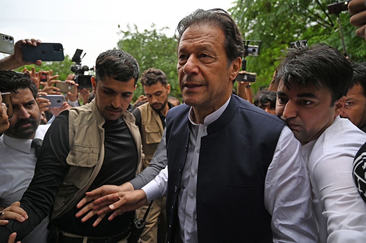 Imran Khan appears before JIT in terror charges