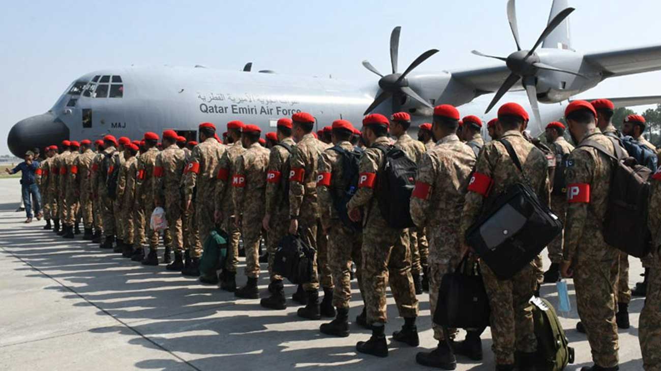 Security squad leaves for security of FIFA World Cup