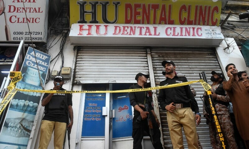 Suspect of attack on dental clinic arrested, Sharjil Memon