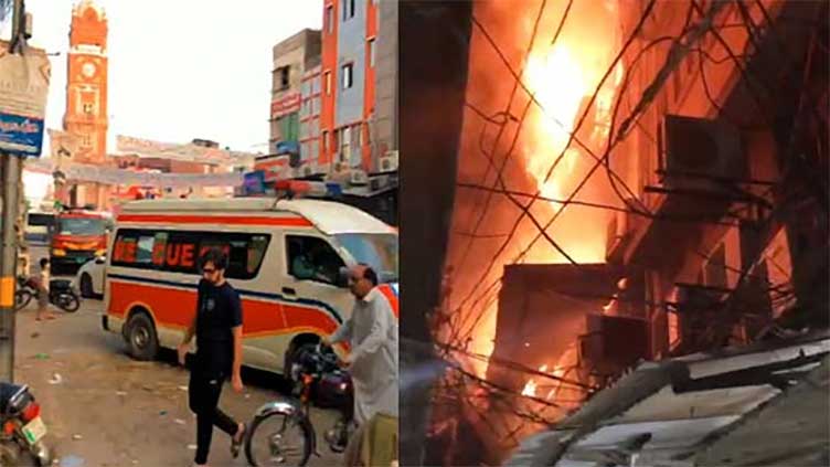 Seven family members dead in house fire at Faisalabad