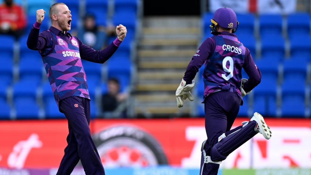 Scotland starts world cup journey with big upset to West Indies