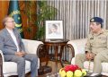 Outgoing CJCSC General Nadeem Raza calls on President