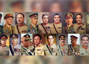 The Chief of Army Staff who lead the forces