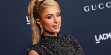 Paris Hilton gives birth to her first child