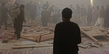 Peshawar:32 dead, 147 injured in a blast in a mosque