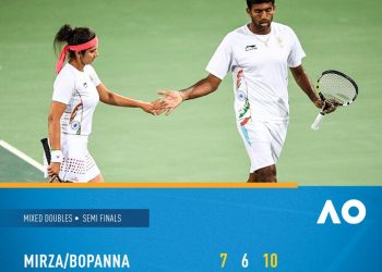 Australian Open: Sania, Bopanna reach in Mixed Doubles final