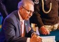 President Alvi signs Finance (Supplementary) Bill 2023
