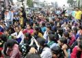 Jobless youth protest in Dehradun