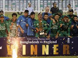 Bangladesh whitewashed England in T20 series