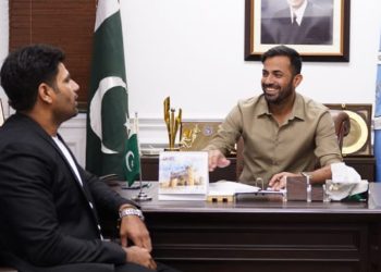 Wahab Riaz takes charge as interim sports advisor