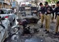 Blast hits police mobile 0in Quetta kills four, 15 injured