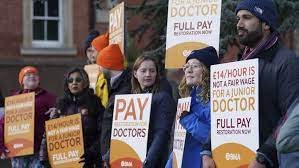 Doctors in England start strike over pay, working conditions