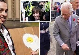 Student throws eggs at King Charles III found guilty