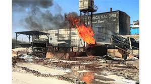 Blast rocks Khartoum amid warring factions meet in Saudi Arabia for talks