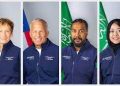 Saudi astronauts including 1st woman, soar high on SpaceX’s mission