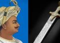 Tipu Sultan bedchamber sword sold for $17.4 million