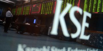 KSE-100 index gains record 1,033 in morning trading session