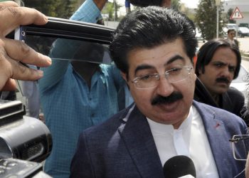 Sanjrani signs finance bill into law being acting President