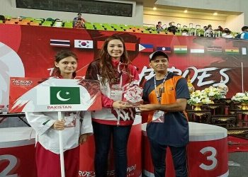 Pakistan’s 12-year-old clinches fourth Taekwondo gold
