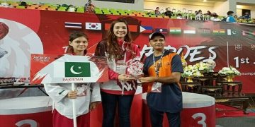 Pakistan’s 12-year-old clinches fourth Taekwondo gold