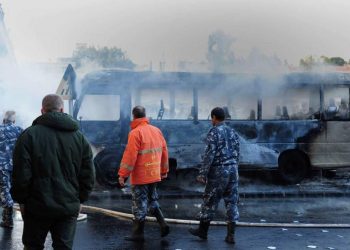 At least 26 Syrian soldiers killed in ISIS bus ambush