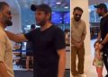 Shahid Afridi meets Suniel Shetty in USA
