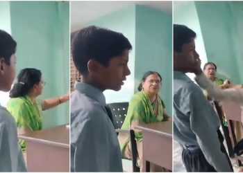 Outcry after Indian teacher urges students to slap a Muslim fellow