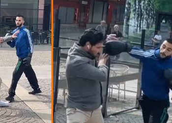 Youth thrashes Sweden’s Momika over Holy Quran desecration