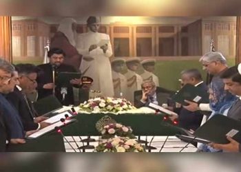 Sindh’s new 10-member interim cabinet takes oath
