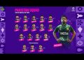 Pakistan announces squad for ICC World Cup 2023