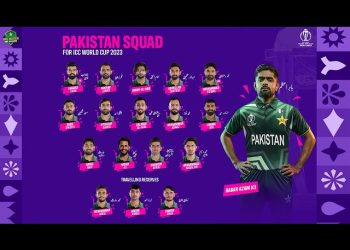 Pakistan announces squad for ICC World Cup 2023 