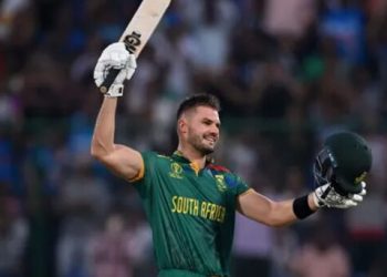 Aiden Markram smashes fastest World Cup century