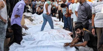 Gaza death toll, 3000 children among 7028 casulties