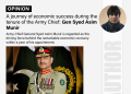 A journey of economic success during the tenure of the Army Chief: Gen Syed Asim Munir
