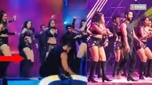 Shahid Kapoor falls on stage during performance