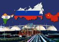 Russia exports almost all its oil to China and India