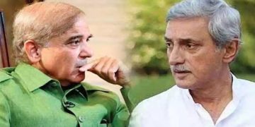 Shehbaz Sharif meets Jahangir Tareen to explore possibility of ‘Seat adjustment’