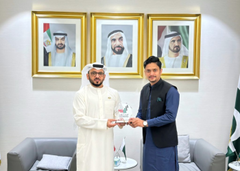 Deputy Project Director VOS calls on Consul General UAE