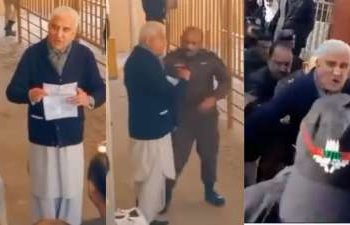 Shah Mahmood Qureshi manhandled, rearrested from outside Adiala jail