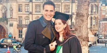 Akshay Kumar celebrates ‘super woman’ Twinkle Khanna’s graduation