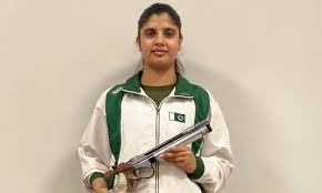 Pakistani shooter Kishmala Talat qualifies for Paris Olympics