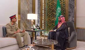 Army Chief discusses Pak-Saudi military cooperation with Prince Salman