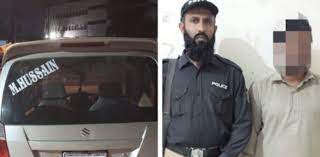 Karachi police arrest key member of Black Corolla gang who apprehended over 35 time