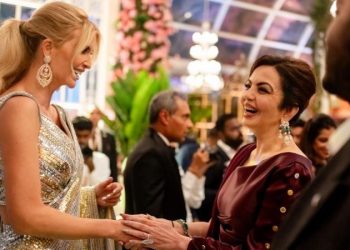 Ivanka Trump graces Anant Ambani’s pre-wedding bash in dazzling sari