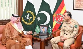 Saudi Assistant Defence Minister calls on COAS