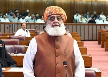 JUI-F chief questions ‘legitimacy’ of current parliament in first NA speech