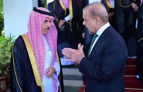 Saudi Foreign Minister calls on Prime Minister Shehbaz Sharif