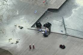 Man sets self on fire outside New York court